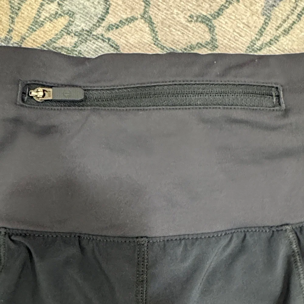 Lululemon Athletica Navy Blue Smooth Stride Shorts Swift Ultra Woven